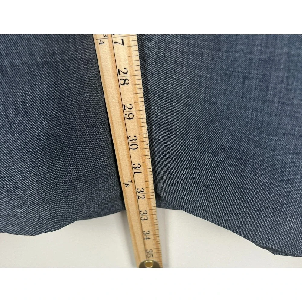 Lauren Ralph Lauren Gray Suit 48R 100% Wool Natural Stretch Flat Front Two Piece